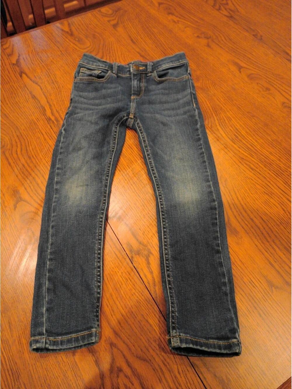 Tommy Hilfiger Jeans Boys Blue Size 6 Slim Fit Dark Wash Denim Pants
